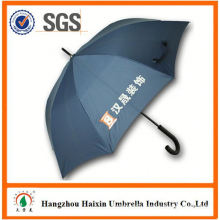 Top Quality 23'*8k Plastic Cover umbrella with printing pattern
